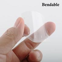 5Pcs Durable Brow Shaping Stencil Shaping Portable Instant Brow Shaper Drawing Eyebrow Design Ruler Gift 1set
