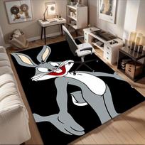 Looney Tunes Triušis Baksas telefono dėklas Dangtelis Biuro kilimėlis Namų dekoras Dovana Helovynui ir Kalėdoms LD139 60cm by 90cm