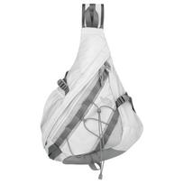 The North Face Electron 21L Logo Nylon Chest Bag Unisex Chest Bag Gray NN2PR58K Gray