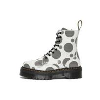 Dr. Martens Jadon Leather Comfortable Durable Mid-Calf Boots Unisex Boots White Black 26882101 36