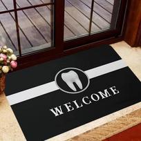 Tooth Shaped Carpet Pattern Living Room Bedroom Entrance Front Door Corridor Office Balcony Warm Home Decor Carpet 50X80cm