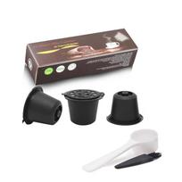 iCafilas Refillabe Coffee Capsule For Nespresso Coffee Machine Stainless Steel Coffee Filters Crema Espresso Coffeeware Teaware