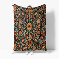 Vintage Paisley Blanket Turkish Kilim Rug Bedspread Decorative Throw Cotton Sofa Cover Cushion 130x180cm 130x150cm51x59in