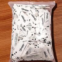 Bulk Pack Dental Floss Picks - 100 Pcs Individually Wrapped Macromolecule Floss Sticks for Oral Care