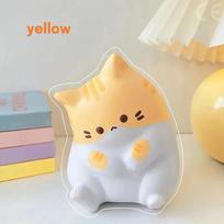 Slow Cat Rising Squishy Toy Cute Kawaii Cat Stress Ball For Desk Gift Soft Foam Squeeze Toy For Stress Easing And Relaxation
