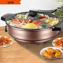 SUPOR 6L Multi-function Electric Hot Pot and Grill CN plug (adapter included)