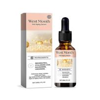 Anti-Aging Facial Serum with Resveratrol, Hyaluronic Acid & Niacinamide for Youthful, Hydrated, Firm Skin