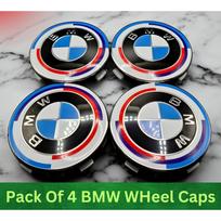4 vnt. BMW ratų centrinės apsauginės dangteliai 68 mm emblema Tinka visiems modeliams