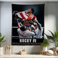 Rocky Balboa Bokso Fitneso Animacinis Gobeleno Menas Mokslinės Fantastikos Kambarys Namų Dekoras Sienos Kabinimo Lakštai 100X70CM