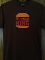 Burger King - Burger King Logo On Brown Shirt - Cotton Blend S brown