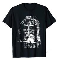 Shroud Of Turin Jesus Christ Face Tshirt Size S5XL Unisex T-Shirt S įvairiaspalvis