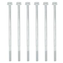 20Pcs Long Hex Bolt Flange Flat Head Screw Replacement M6x135 Generator Hardware Fittings