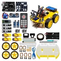 LAFVIN 4WD Smart Robot Car Kit Upgraded V2.0 for Arduino Starter Set STEM Intelligent Robot Car China Mainland