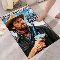 Clint Eastwood The Outlaw Josey Wales Portrait Area Rug Western Vintage Cowboy Floor Carpet Fan Home Decor 40x60cm( 15x23in )
