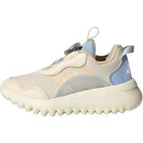 Adidas Activeflex Boa 4.0 Trendy Sports Non-Slip Wear-Resistant Low-Top Running Shoes Kids Sneakers Off-White Crystal-Sand-Brown Light-Blue IH8722 28 beige