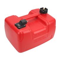 Boat Fuel Tank 12L Large Capacity Portable Marine Outboard Fuel Tank with Fuel Pipe for Small Yachts