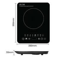 2000W Touch Control Panel Touch Screen Induction Cooker Waterproof Ultra Slim Electric Cooker juoda