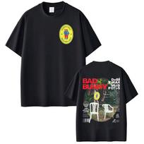 Rap Singer Bad Bunny Album Cover Tshirt Should Take More Photos DTMF 2026Tour Hiphop Fashion Mens Womens Pure Cotton Tshirt 3XL