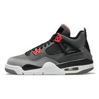 Jordan 4 Retro Infrared GS 408452-061 35.5 black