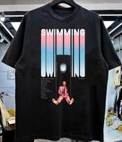 Mac Miller Swimming 90s Rare Design Black T shirt Unisex T-Shirt L