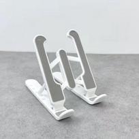 Adjustable Portable Laptop Cooling Stand and Stable Riser Holder gray