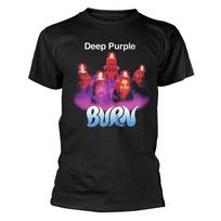 Deep Purple Burn Band Logo T Shirt Size XXXL M