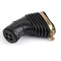 For 152QMI 157QMJ Moped ATV Go-Kart Belt Cover Replacement Parts GY6 125cc 150cc Motorcycle Accessories Intake Manifold Pipe juoda