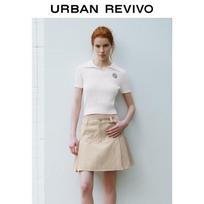 UR Women's Urban College Color-block Knit Top XS