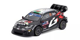 Kyosho Bburago Toyota GR Yaris Rally 1 WRC 33 Evans Model with Clear BUR38316 1/43 No. E. (Finished Case)