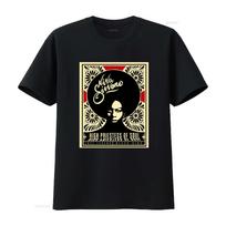 Nina Simone High Priestess of Soul Jazz Legend Black Bird T Shirt Stylish Music Inspired Design XL