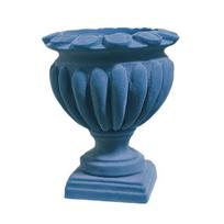 Doll House Flower Pot Miniature Roman Column Model Toy Resin Miniature Accessories Micro Landscape Decor for Dollhouse Decoration mėlyna