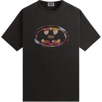 Kith x Batman Logo Vintage Tee Black Men Tops KHM032794-001 M brown
