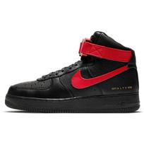 Nike Air Force 1 High 1017 Alyx 9SM Black Red Sneakers CQ4018-004 38.5