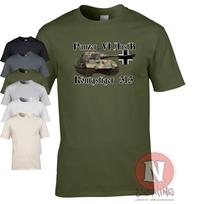 Panzer 6b KonigsTiger 313 tank WW2 German military T-shirt World of war Tanks S