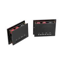 2PCS Speaker Frequency Divider 3 Way HighPower 300W Black Universal for Automobile