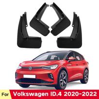 Purvasargiai Volkswagen ID.4 X CROZZ VW ID4 ID 4 Purvasargiai Sparnai Purvasaugiai Priekiniai Galiniai Purvasaugiai Automobiliui juoda