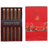 LUVHOO Instant Wealth Wenge Wood Chopsticks Gift Set