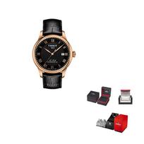 TISSOT Vyriškas laikrodis iš Le Locle kolekcijos T006.407.36.053.00 Rose Gold Watch Case black