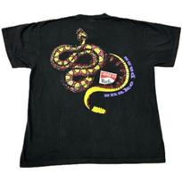 Vintage MARLBORO Snake Pass Western XL Faded Pocket Black RARE T-Shirt Mens Womens Tees Top REPRINT S