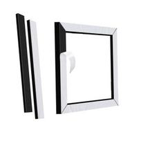1 Set RV Roof Air Conditioner Gasket Kit EVA Self Adhesive RV Roof Air Conditioning Picture Frame Gasket Leveling Pads Waterproof Seal Insulation Kit Sets