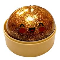 Colorful Crystal Steamed Bun Squeeze Toy Reusable Fun Stress-Relief Slow Rebound Flash Dumpling Desktop Decoration Party Gifts