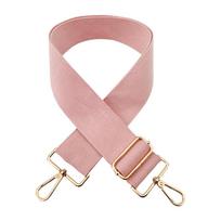 Adjustable 5cm Solid Color Cotton Wide Shoulder Crossbody Strap Gun Buckle
