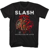 Slash Guns N Roses Men T-Shirt APOCOLYPTIC LOVE Black Cotton Guitarist Music  Unisex T-Shirt S įvairiaspalvis