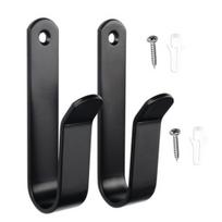 2 Pcs Snowboard Wall Mount Hooks Punching Great Load Bearing Thickened Heavy Duty Anti-slip Bag Hat Plaque Tools Clothes Surfboard juoda