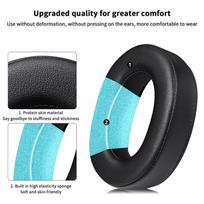 Replacement Ear Pads Cushions For Sony MDR-1000X WH-1000XM2 Headphone Soft Memory Foam Pads Leather Sleeve Earphone Earmuff