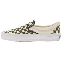 Vans LX Classic Slip On 98 Unisex žemi riedlenčių batai smėlio spalvos Patogūs universalūs VN000D5AKCZ1 37 white
