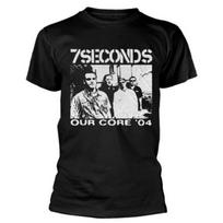 7 Seconds Unisex Adult Our Core Back Print Cotton T-Shirt S įvairiaspalvis