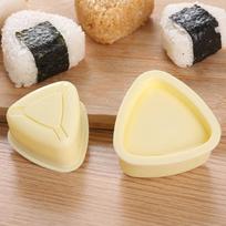 3Pcs/Set Diy Sushi Mold Onigiri Rice Ball Food Press Triangular Sushi Maker Mold