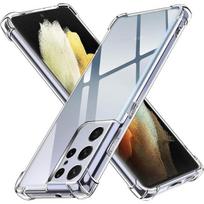 Case - Phonillico® - Samsung Galaxy S21 Ultra - Soft Silicone - Shockproof - Transparent skaidri