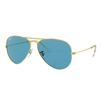 Ray-Ban aviator sunglasses metal sunglasses blue 62 mėlyna